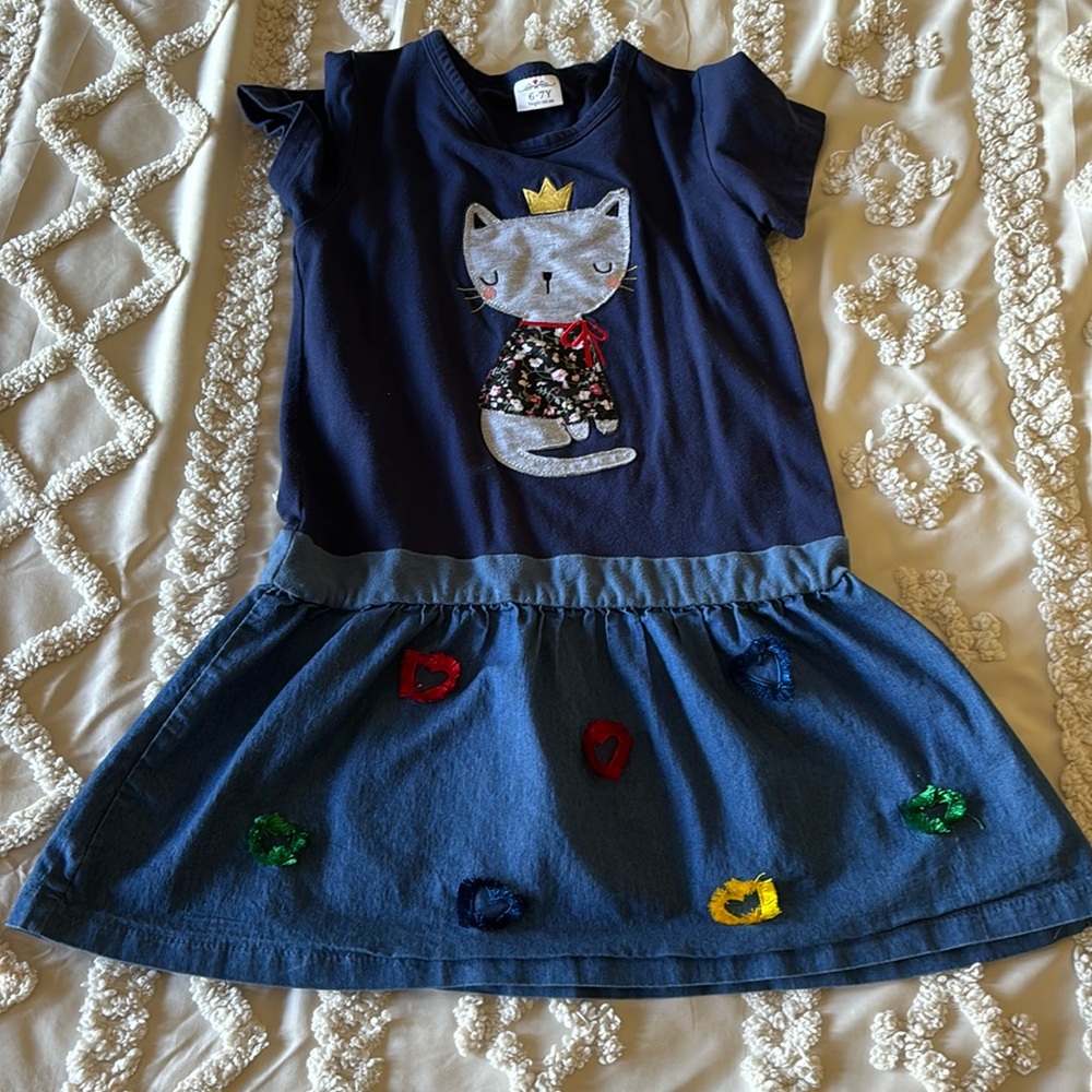 ADORABLE girls T shirt dress!